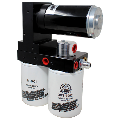 FASS 99-07 Ford F250/F350 Powerstroke 140gph/55psi Titanium Series Fuel Air Separator TS F14 140G