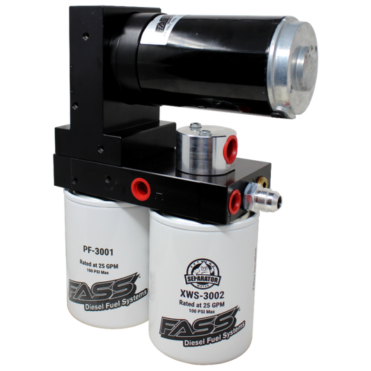 FASS 08-10 Ford F250/F350 Powerstroke 250gph/8-10psi Titanium Fuel Air Separation System TS F16 250G