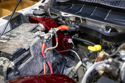 Wehrli 13-18 Dodge 6.7L Cummins OEM Placement Coolant Tank Kit - WCFab Red