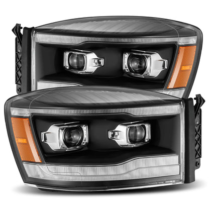 AlphaRex 06-08 Ram LUXX Series LED Projector Head lights