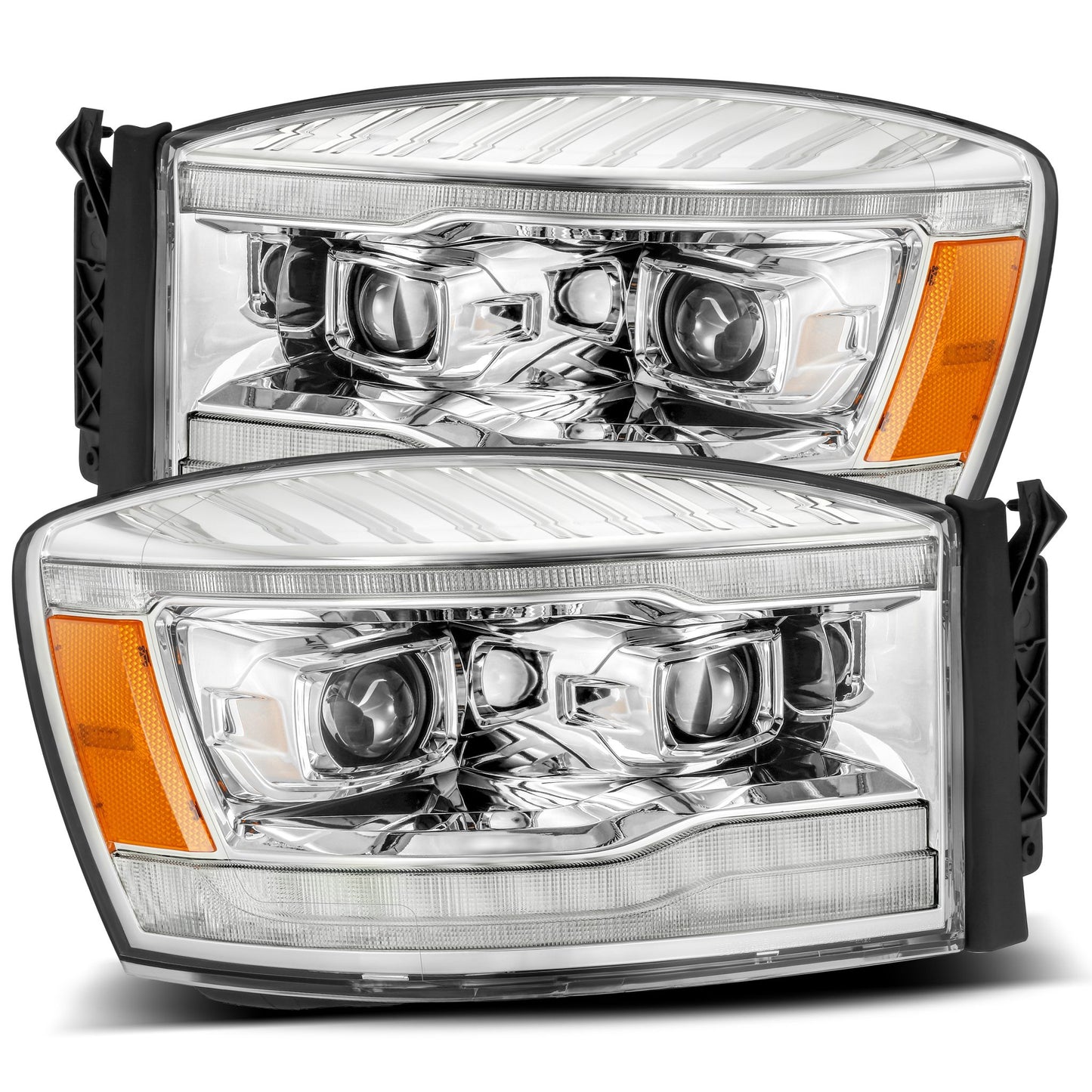 AlphaRex 06-08 Ram LUXX Series LED Projector Head lights