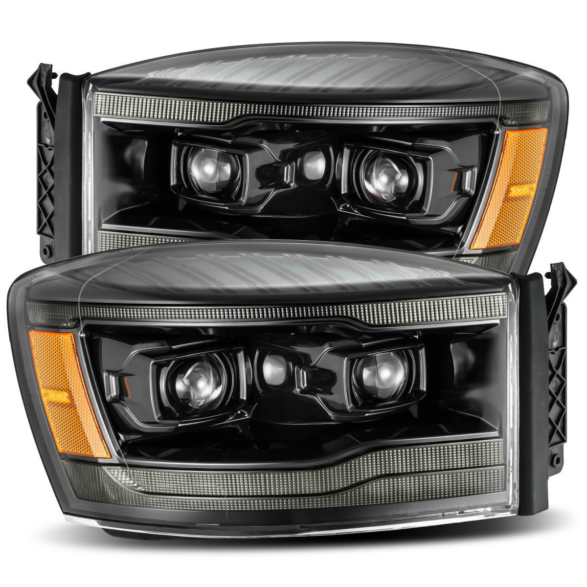 AlphaRex 06-08 Ram LUXX Series LED Projector Head lights