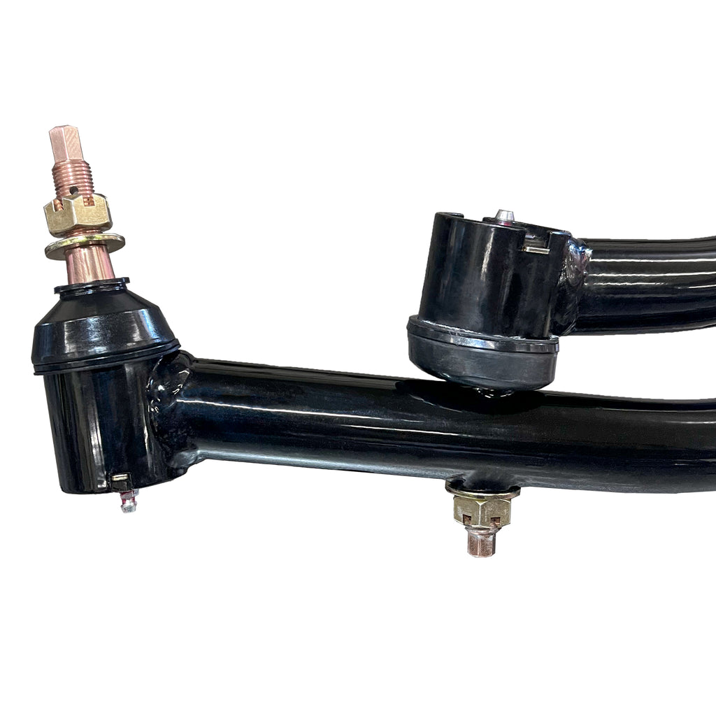 Close-up of rebuildable steering joints
