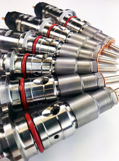 Dynomite Diesel Dodge 07.5-18 6.7L Reman Injector Set 40 Percent Over 150hp Dynomite Diesel