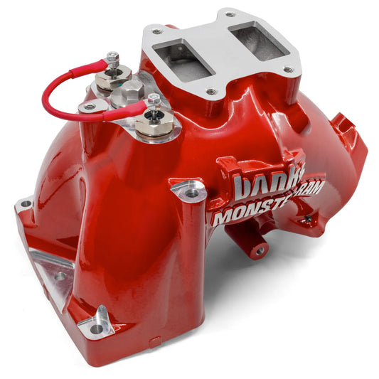 Banks Monster-Ram Intake System for 13-18 Ram 6.7L Cummins - Red w/Heater System