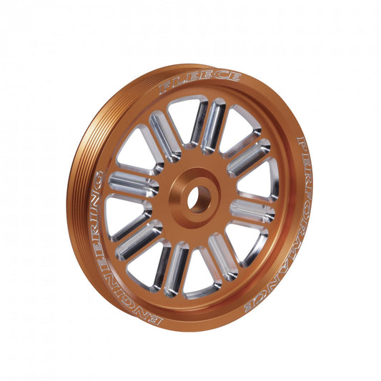 Fleece Spoke Design Cummins Dual Pump Pulley Fleece Orange Fleece Performance