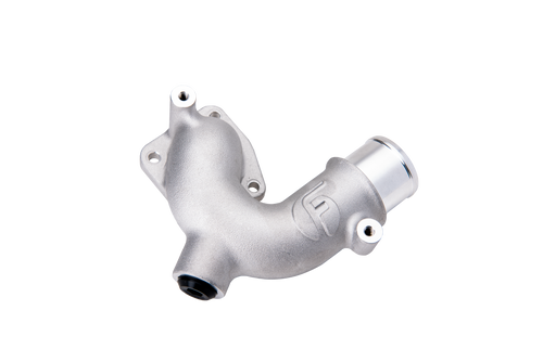 Fleece Replacement Thermostat Housing with Auxiliary Port RAM with 5.9L and 6.7L Cummins Fleece Performance