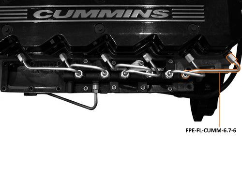 Fleece 07.5-18 6.7L RAM 2500/3500 Cummins Number 6 Injection Line Fleece Performance