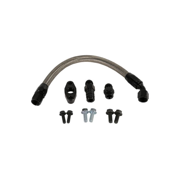 Fleece FPE-CTDT-KIT Turbo Drain kit for 2nd Gen conversion 03-18 5.9 / 6.7 Cummins