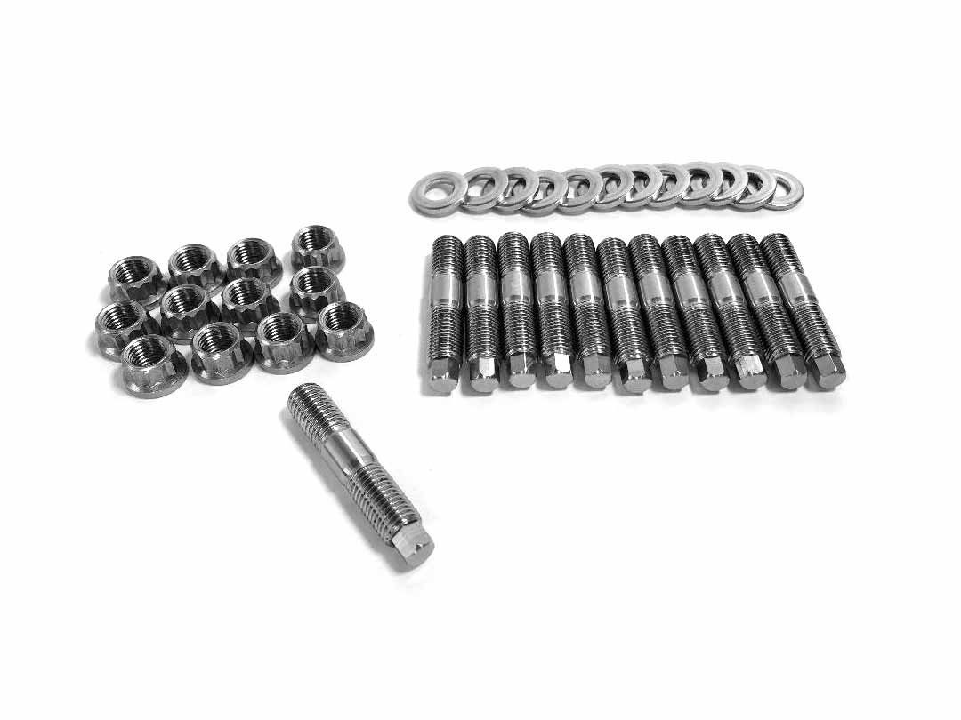 Fleece Performance Exhaust Manifold Stud Kit - 7mm External Hex Head 94-18 Cummins