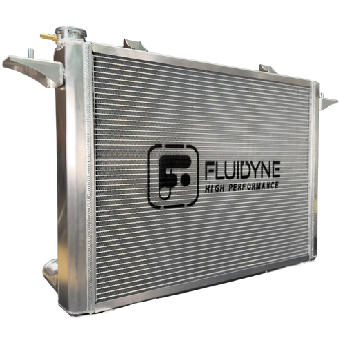 Fluidyne 1991-1993 Dodge Ram 5.9L First Gen Cummins 4-Row Aluminum Radiator