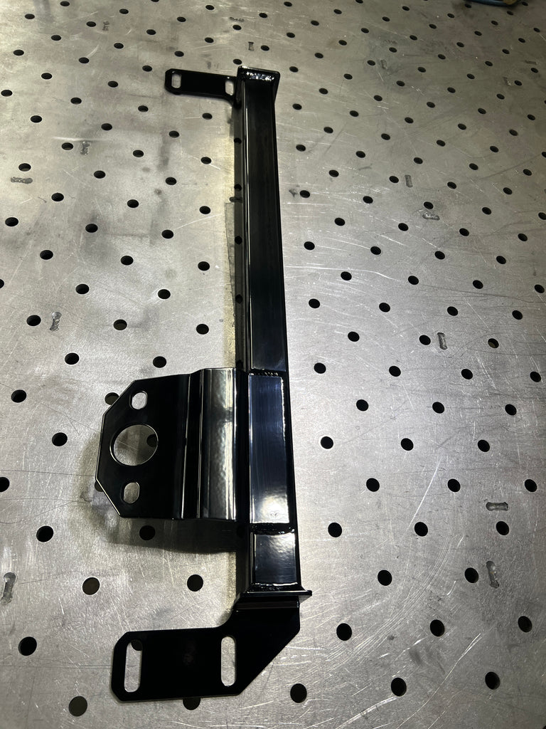 BAD AXE steering box brace angle view