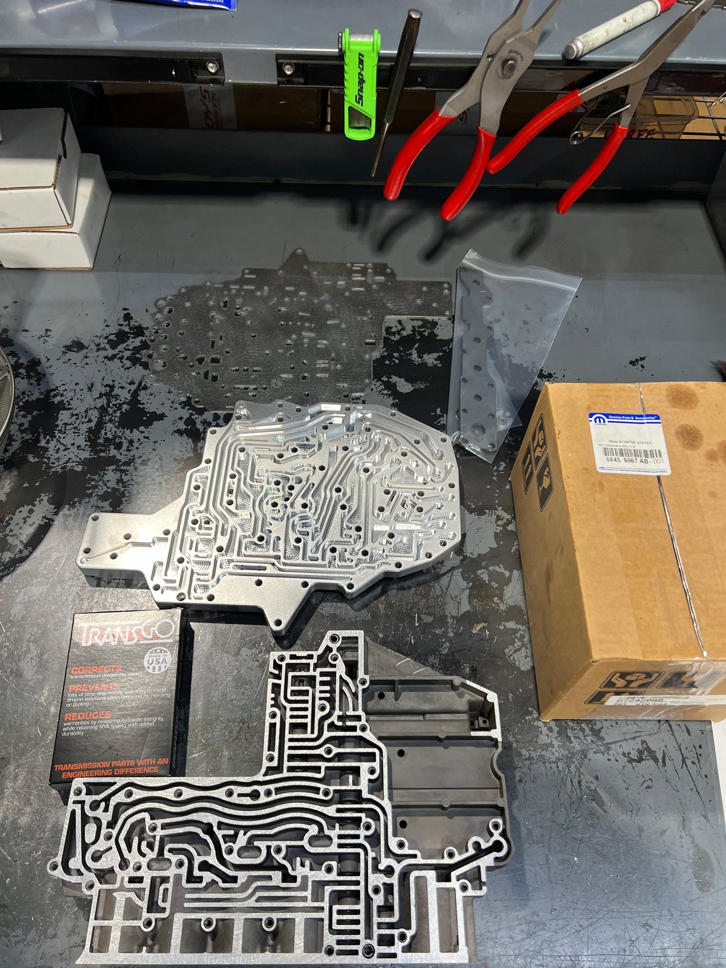 FrankBUILT Performance Zeus Pinnacle 68RFE billet valve body