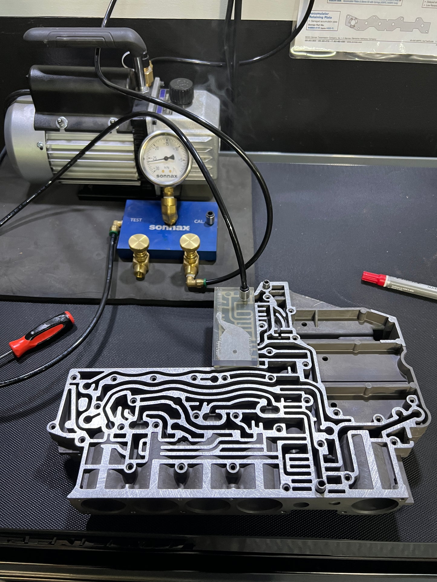 FrankBUILT Performance Zeus Pinnacle 68RFE billet valve body