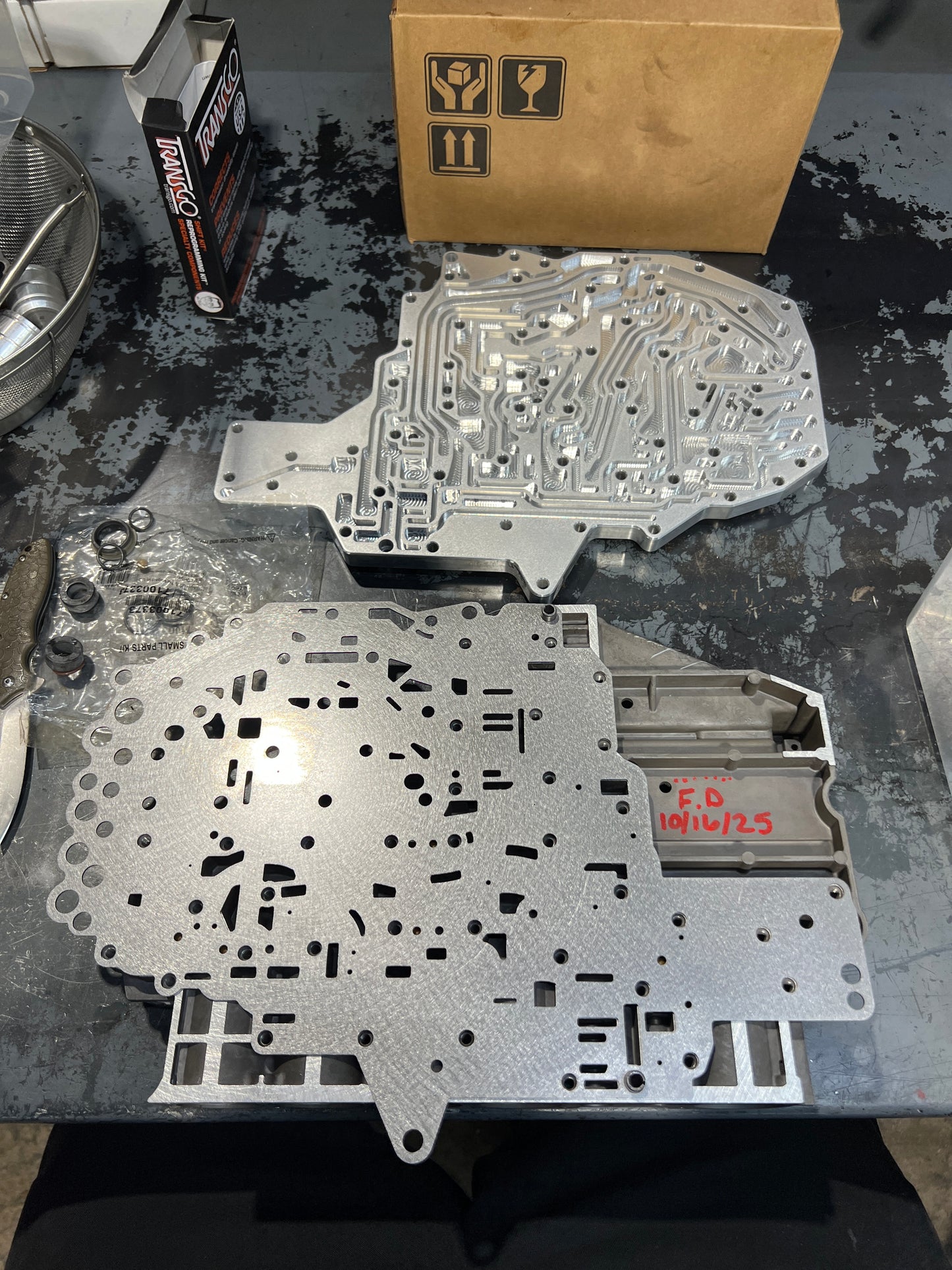 FrankBUILT Performance Zeus Pinnacle 68RFE billet valve body