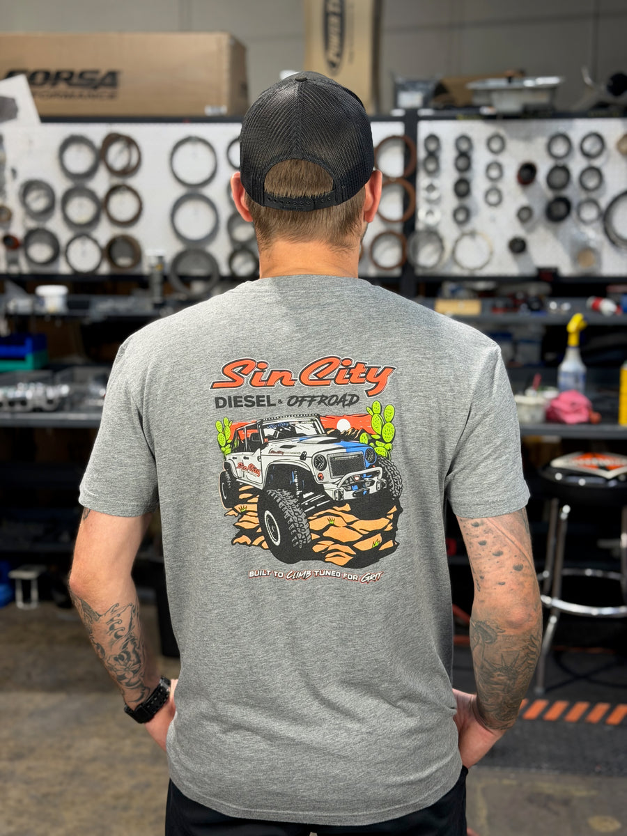 Sin City Diesel & Offroad T-Shirt New Style MULTIPLE COLORS AVAILABLE!!