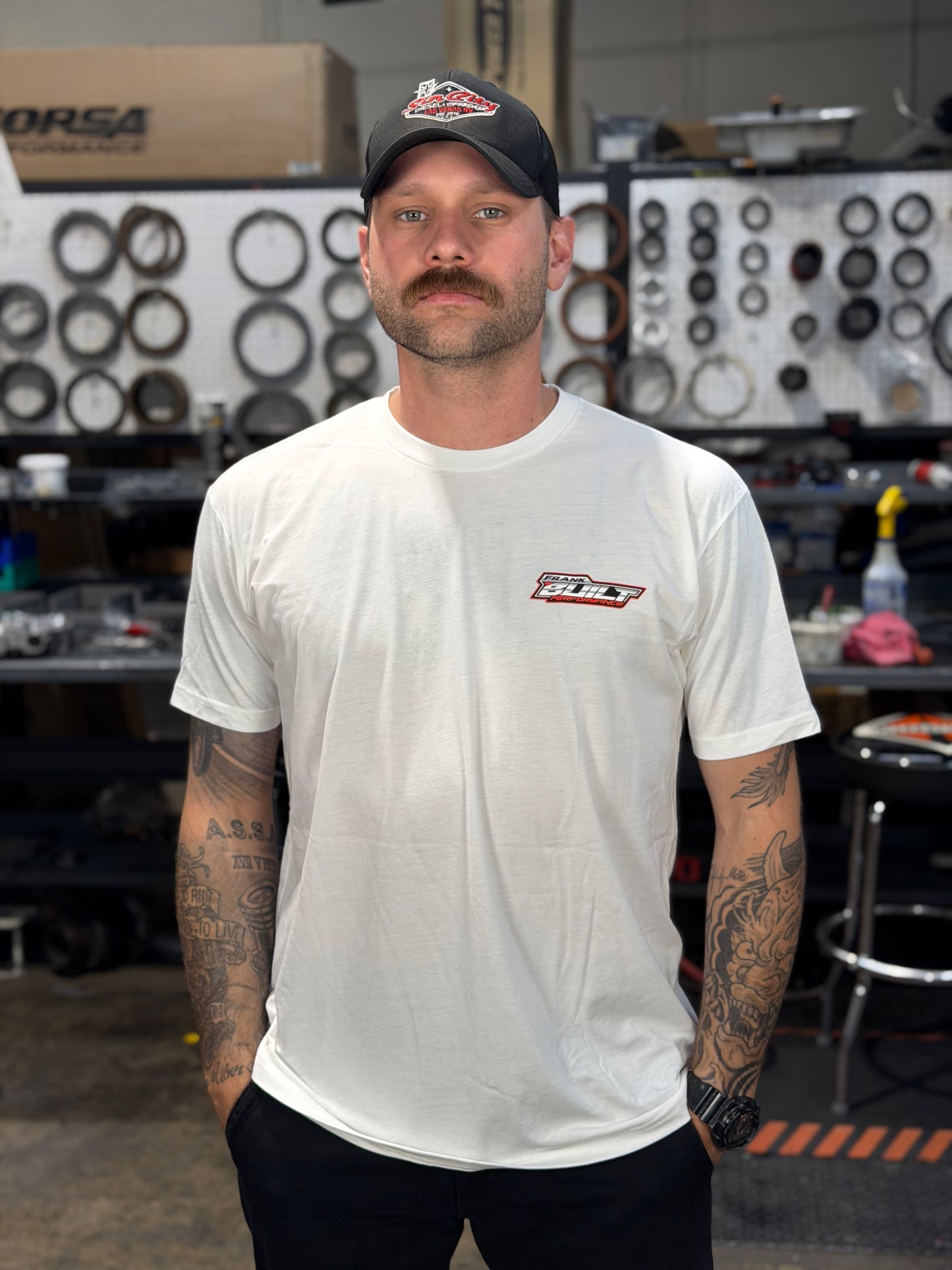 FrankBUILT Performance T-Shirt New Style MULTIPLE COLORS AVAILABLE!!