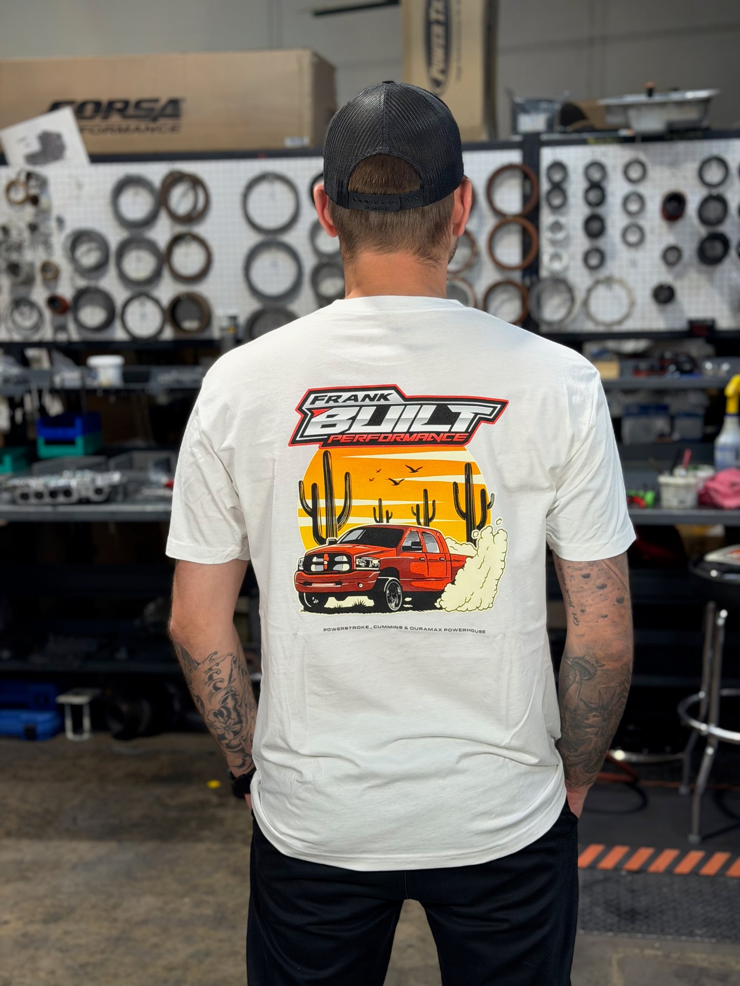 FrankBUILT Performance T-Shirt New Style MULTIPLE COLORS AVAILABLE!!