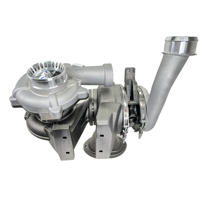 KC Turbos Fusion Compound Turbos - (Stage 1 High Pressure & Stage 1 & 2 Low Pressure Turbos) - 6.4 Powerstroke (2008-2010)