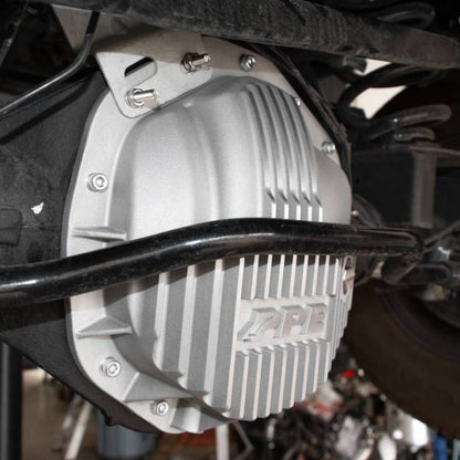 PPE 238053010 Brushed Heavy-Duty Cast Aluminum Rear Differential Cover