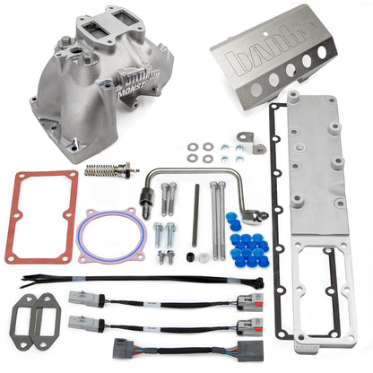 Banks Monster-Ram Intake System for 2007.5-2012 Ram 6.7L Cummins - Natural w/Heater System