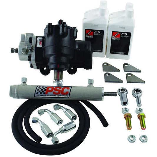 PSC SK853 Weld-On Big Bore XD Cylinder Assist Steering Box - 2003-2008 Dodge Ram 2500/3500 4WD