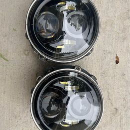 J.W Speaker LED Head lights for TJ / LJ Jeep Wrangler USED / BLEMISHED