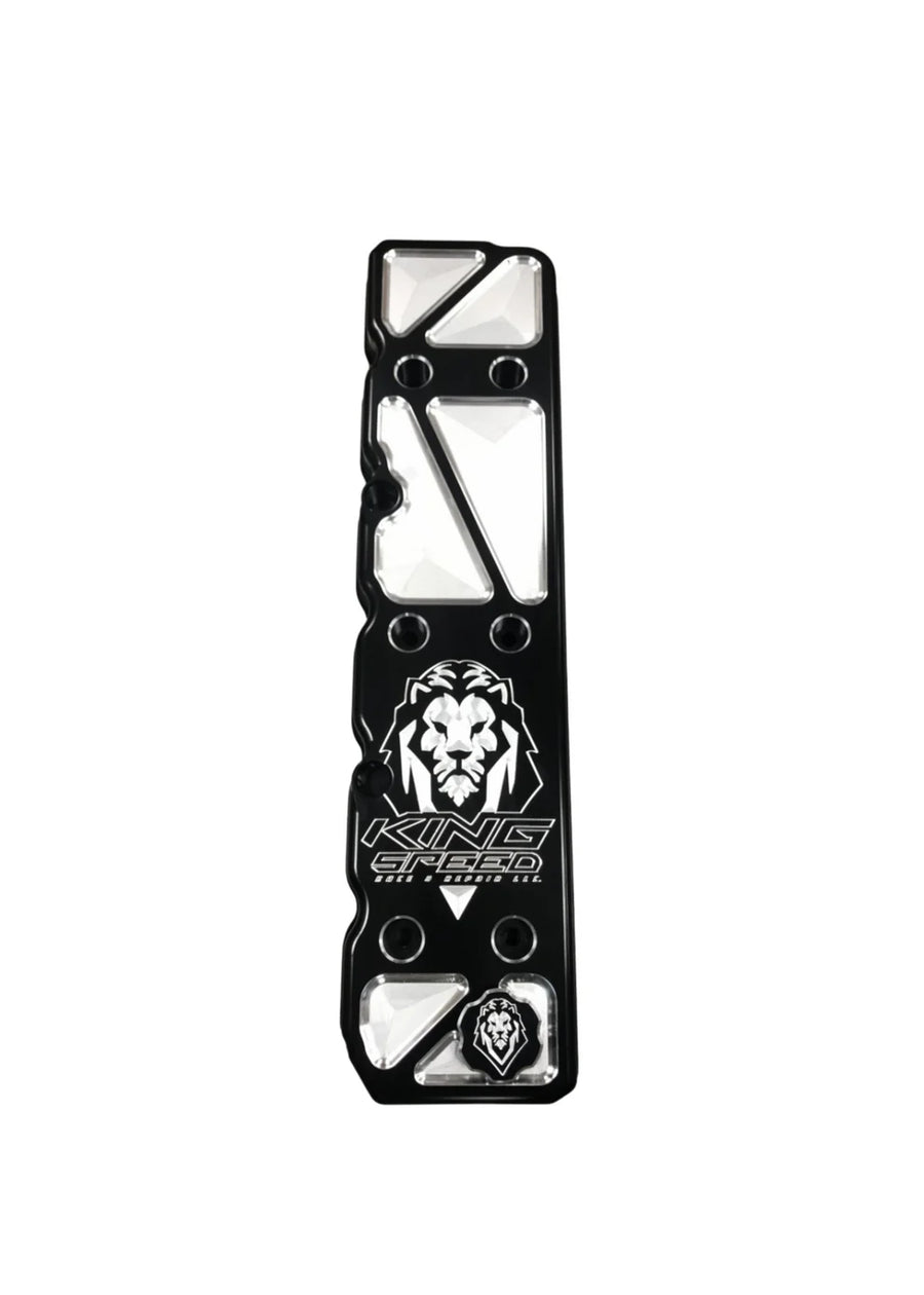 Kingspeed Billet Valve Cover 06+ Cummins Black Anodized