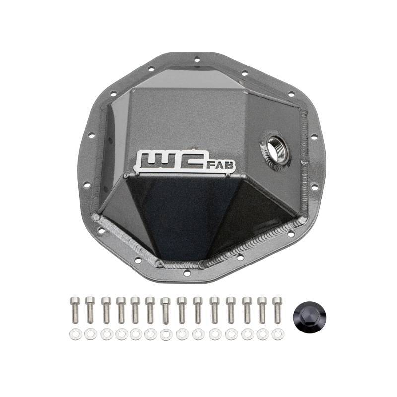 Wehrli 20-24 GM Duramax - 19-23 Ram HD Rear Differential Cover - Gloss Black
