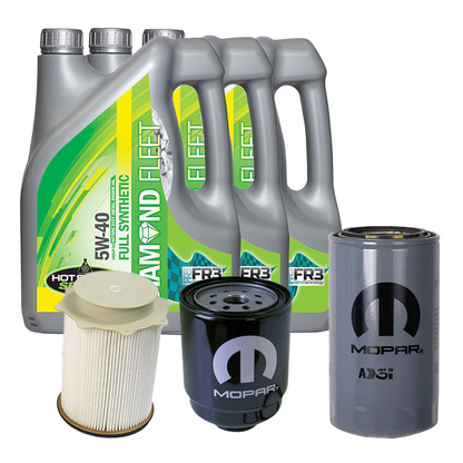 Oil Change Combo w/ Mopar(MO285) 5.9L/6.7L Cummins Oil Filter For 1989-2024 Dodge RAM