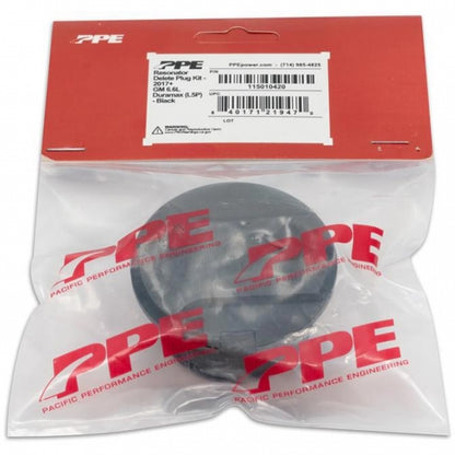 PPE Resonator Delete Plug - Black