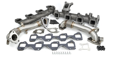 PPE Exhaust Manifold w/Up-Pipes 01-04 LB7 Duramax