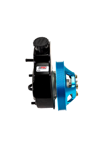PSC High Performance Power Steering Pump & Pulley Kit (Teal Blue) SP1404PT
