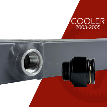 FLUIDYNE HEAVY DUTY TRANSMISSION COOLER – 03-05 LB7/LLY DURAMAX
