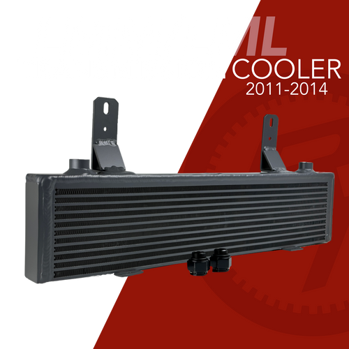 Fluidyne Heavy Duty Transmission Cooler for 2011-2014 LMM/LML Duramax