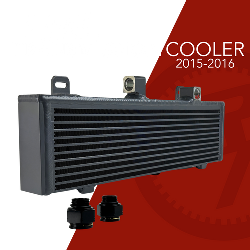 Fluidyne Heavy Duty Transmission Cooler for 2015-2016 LML Duramax