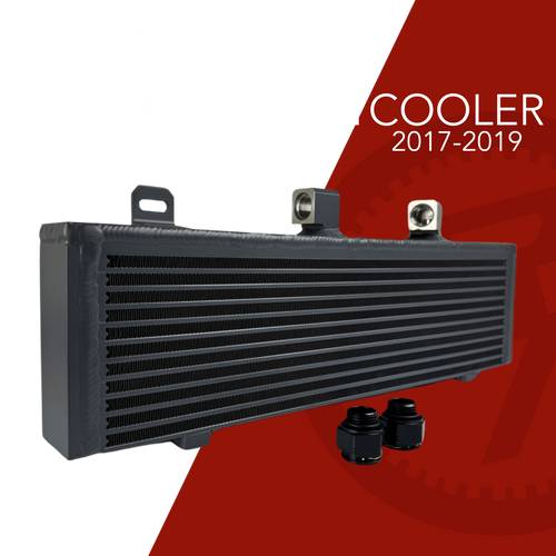 Fluidyne Heavy Duty Transmission Cooler for 2017-2019 L5P Duramax