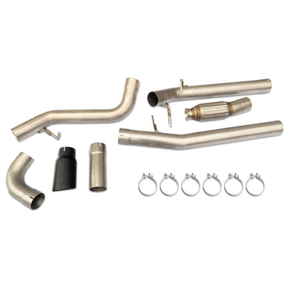 2020-2022 GM 3.0L Duramax 304 Stainless Steel Cat Back Performance Exhaust Kit - Single Exit