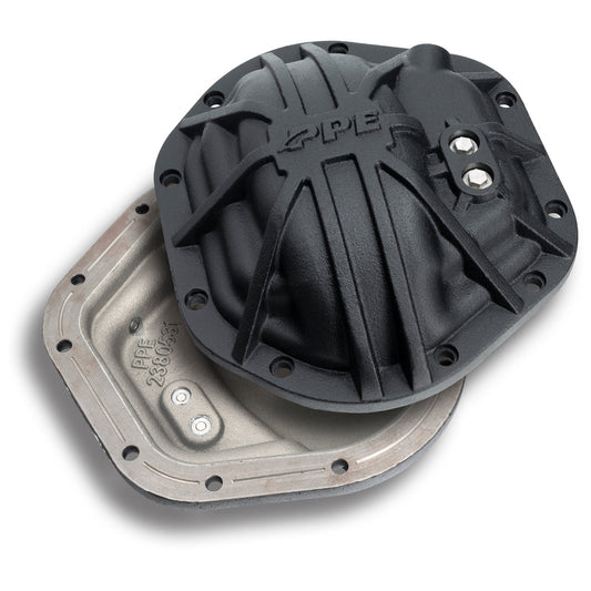 2007-2018 Jeep Wrangler Dana-44 Cast Nodular Iron Rear Differential Cover Black PPE Diesel