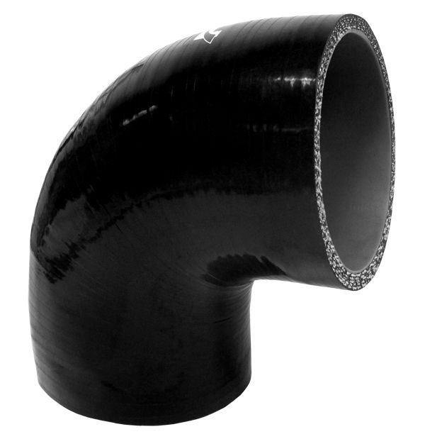 3.5 Inch 90 Deg 6MM 5-Ply Silicone Elbow PPE Diesel