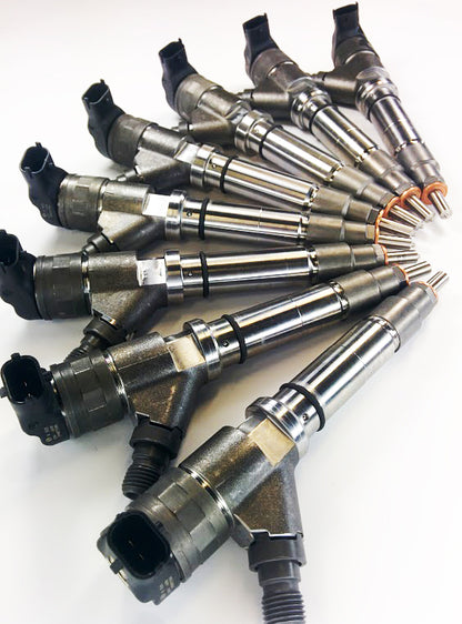 Duramax 08-10 LMM Reman Injector Set 30 Percent Over 75hp Dynomite Diesel