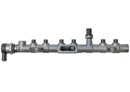 Cummins 19-21 6.7L Fuel Rail Stock Replacement Includes PRV and Rail Pressure Sensor Dynomite Diesel