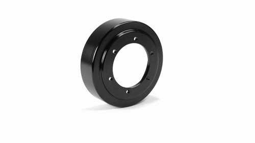 Fleece Performance Billet Aluminum Fan Drive Pulley Black Anodized Finish