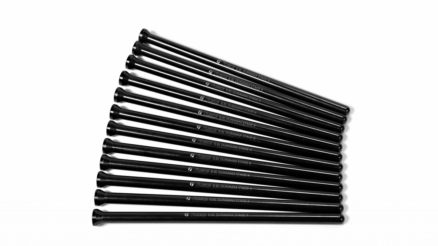 Fleece Performance 6.6L Duramax Stage 2 Pushrods, 0.875 inch dia