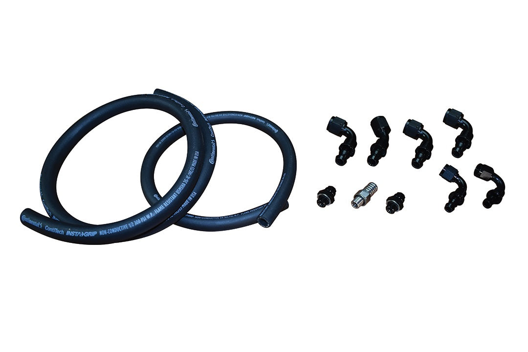 Fleece Performance 2003-2007 Cummins Fuel Distribution Block Hose and Fitting Kit