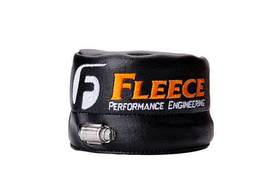 Fleece Performance 4 Inch Short Hood Stack Cover-Straight Cut