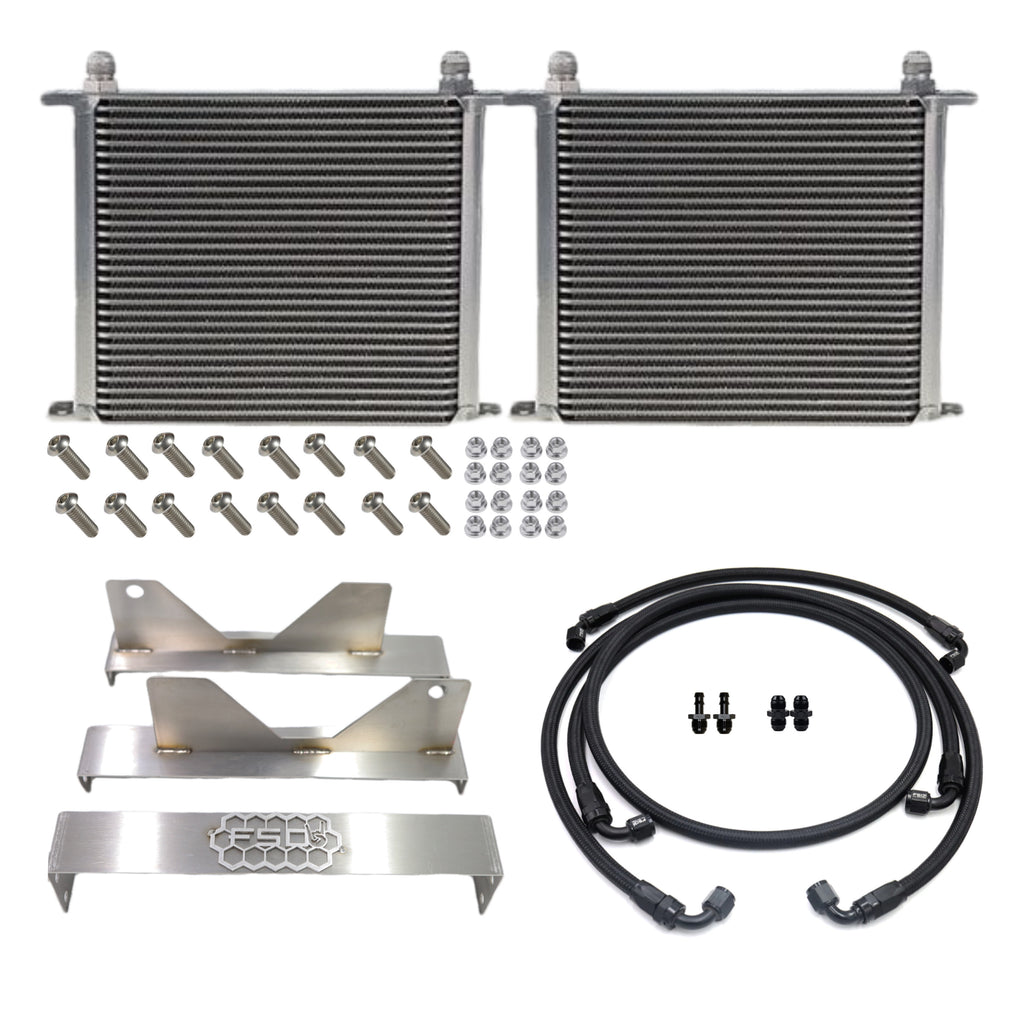 03-09 Dodge Cummins Elite Drop-In Transmission Cooler Kit Full Send Diesel