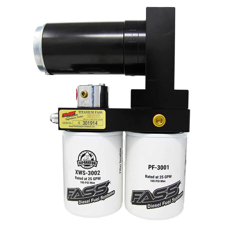 FASS TSC13180F140G Titanium Signature Series Diesel Fuel System 180F 140GPH 2017-2019