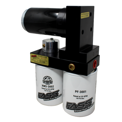 FASS TSF14250F220G Titanium Signature Series Diesel Fuel System 250F 220GPH@45-50PSI Ford Powerstroke 7.3L and 6.0L 1999-2007