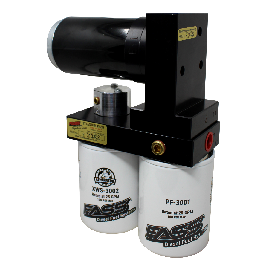 FASS TSF17250F220G Titanium Signature Series Diesel Fuel System 250F 220GPH@55PSI Ford Powerstroke 6.7L 2011-2016